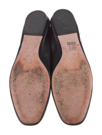 Porte & Paire Leather Ballet Flats
