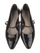Porte & Paire Patent Leather Mary Jane Flats