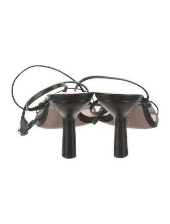 Porte & Paire Leather Sandals