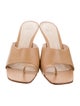 Porte & Paire Leather Slides