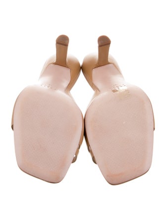 Porte & Paire Leather Slides