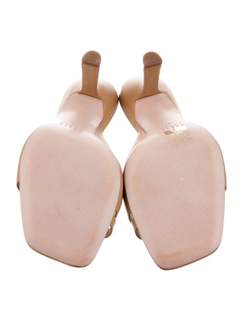 Porte & Paire Leather Slides