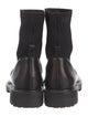 Porte & Paire Leather Sock Boots