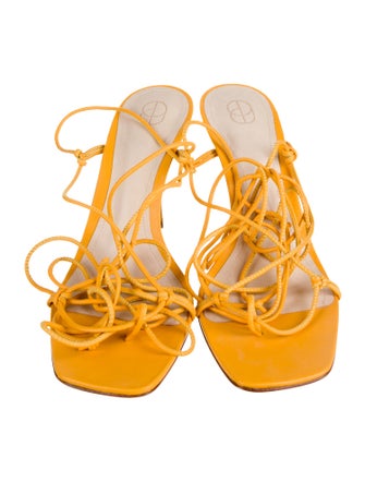 Porte & Paire Leather Sandals