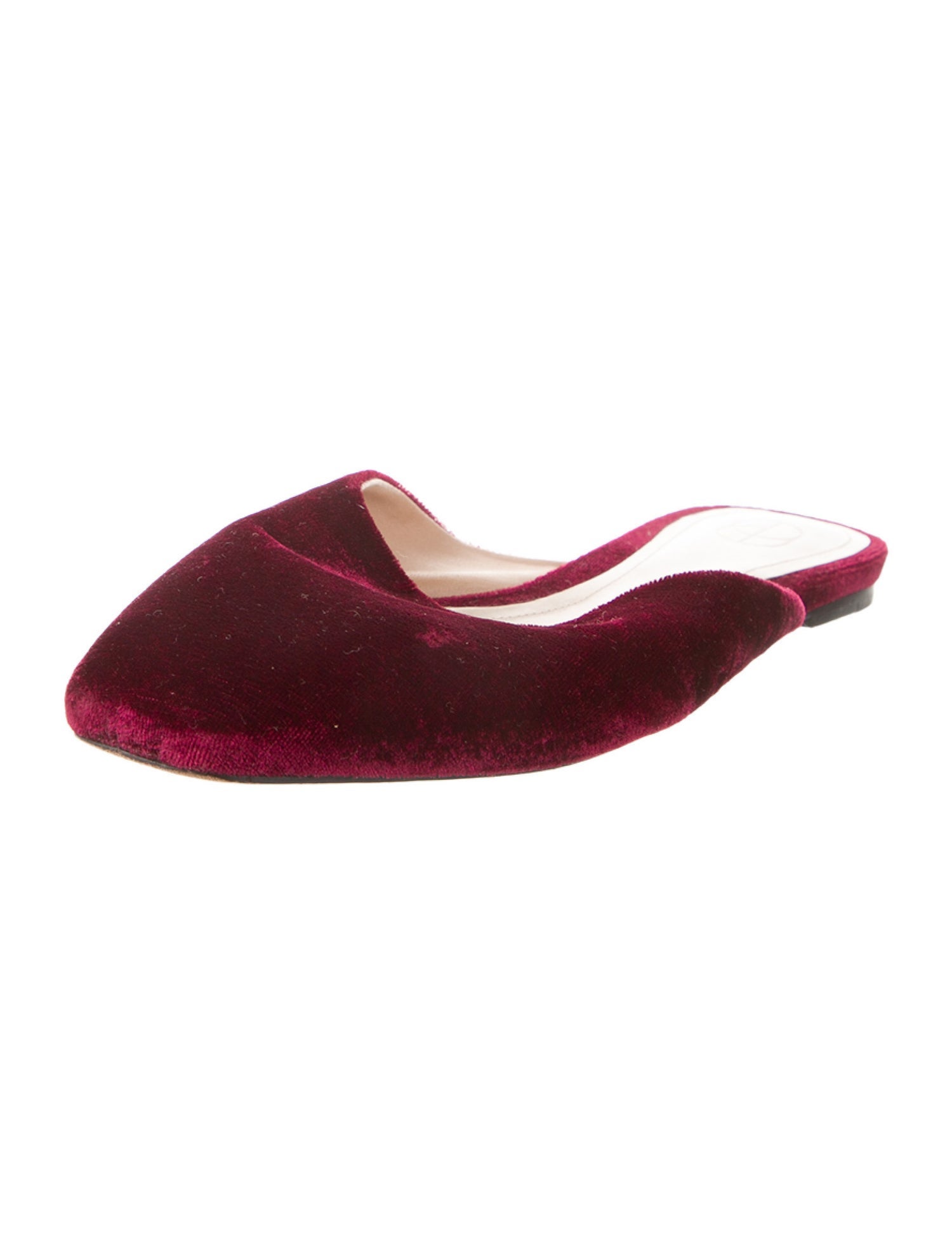 Porte & Paire Velvet Mules