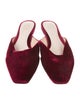 Porte & Paire Velvet Mules
