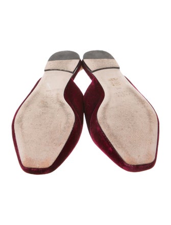 Porte & Paire Velvet Mules