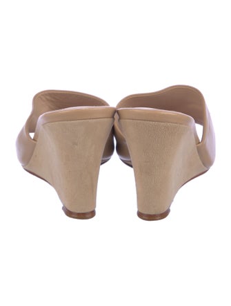 Porte & Paire Leather Slides