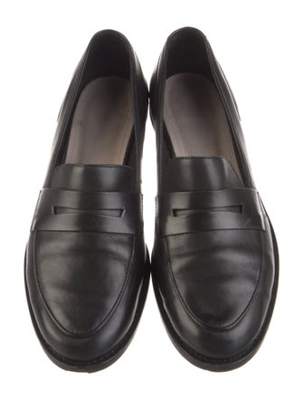 Porte & Paire Leather Loafers