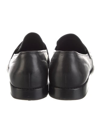 Porte & Paire Leather Loafers