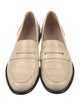 Porte & Paire Embossed Leather Loafers