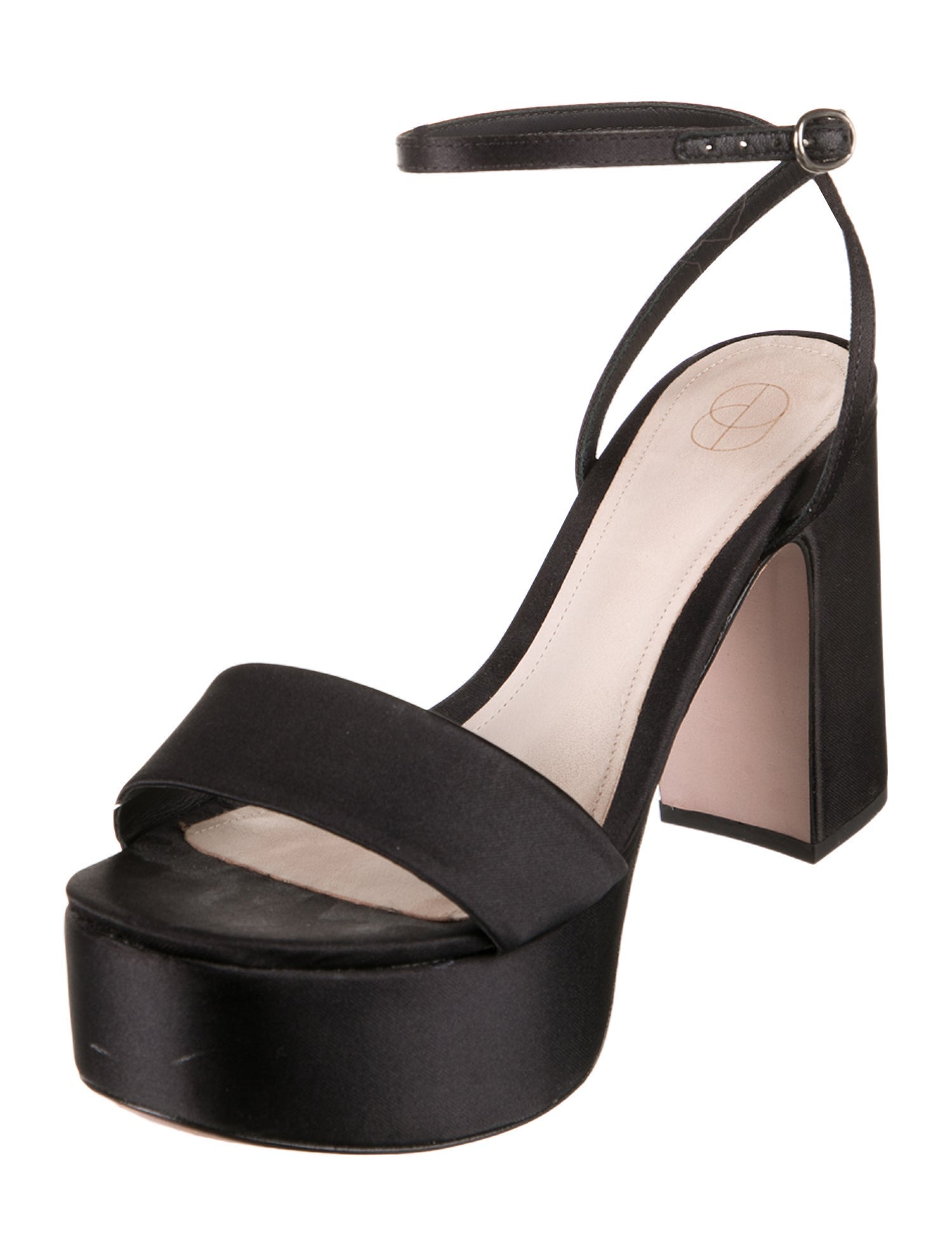 Porte & Paire Satin Sandals