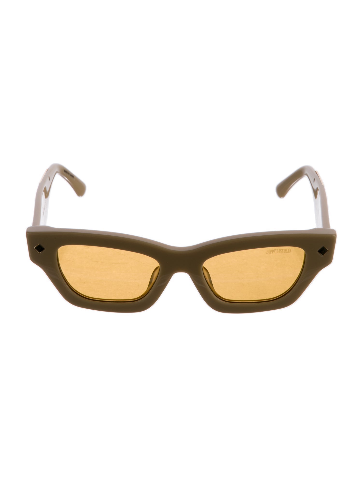 Poppy Lissiman Wayfarer Tinted Sunglasses