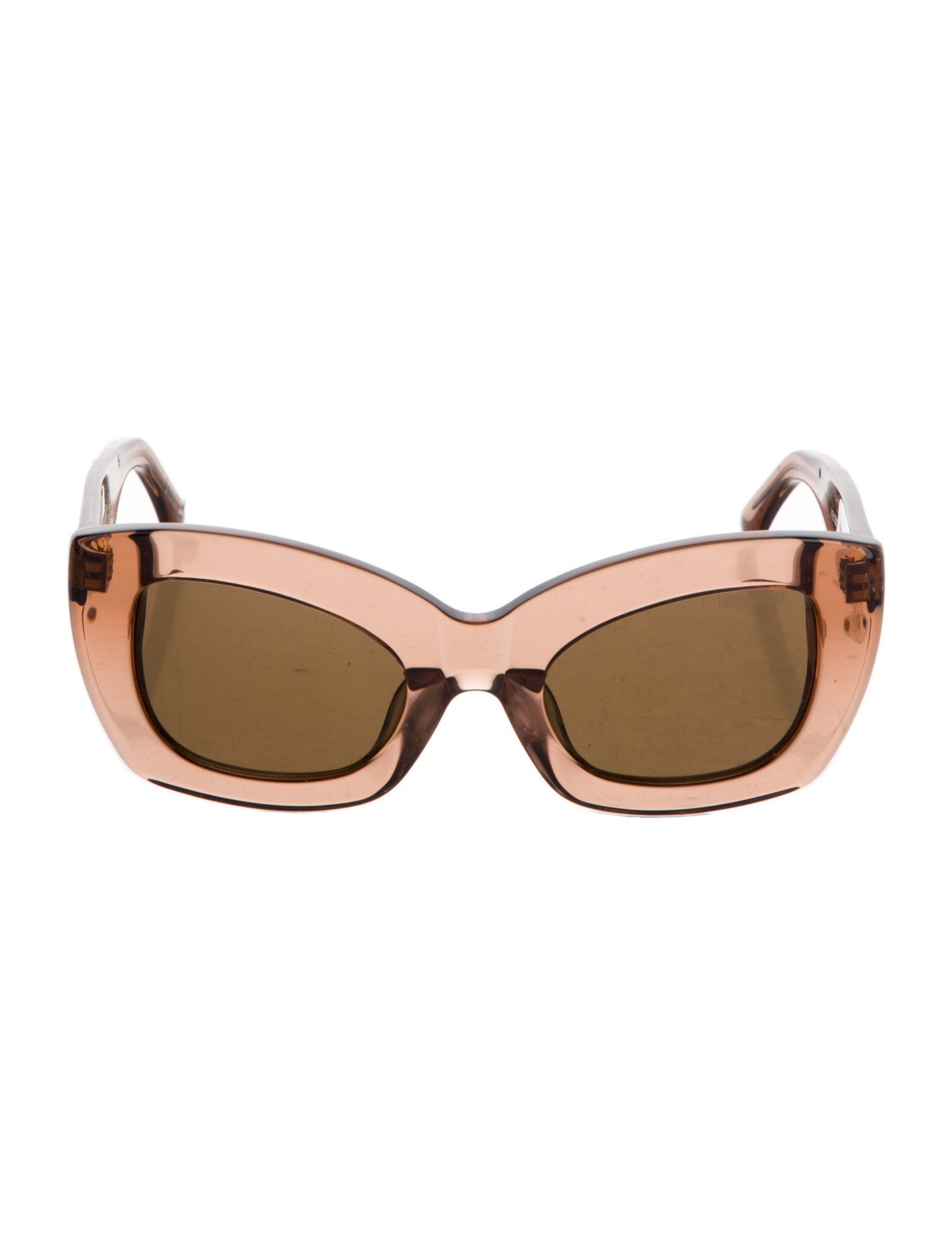 Poppy Lissiman Oversize Tinted Sunglasses