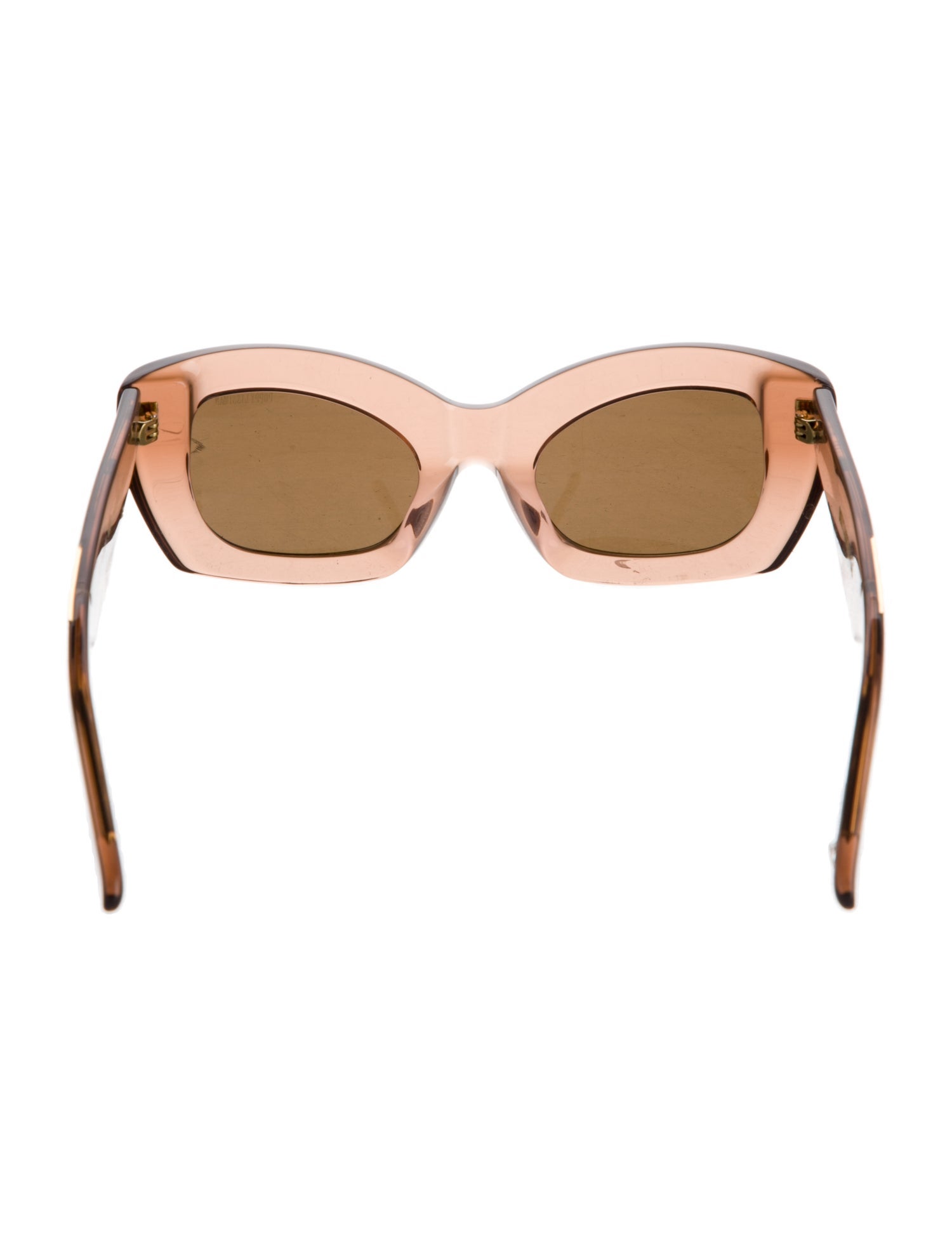 Poppy Lissiman Oversize Tinted Sunglasses