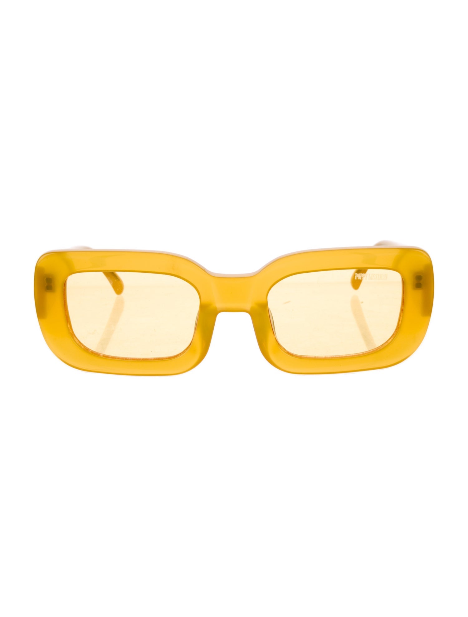 Poppy Lissiman Square Mirrored Sunglasses