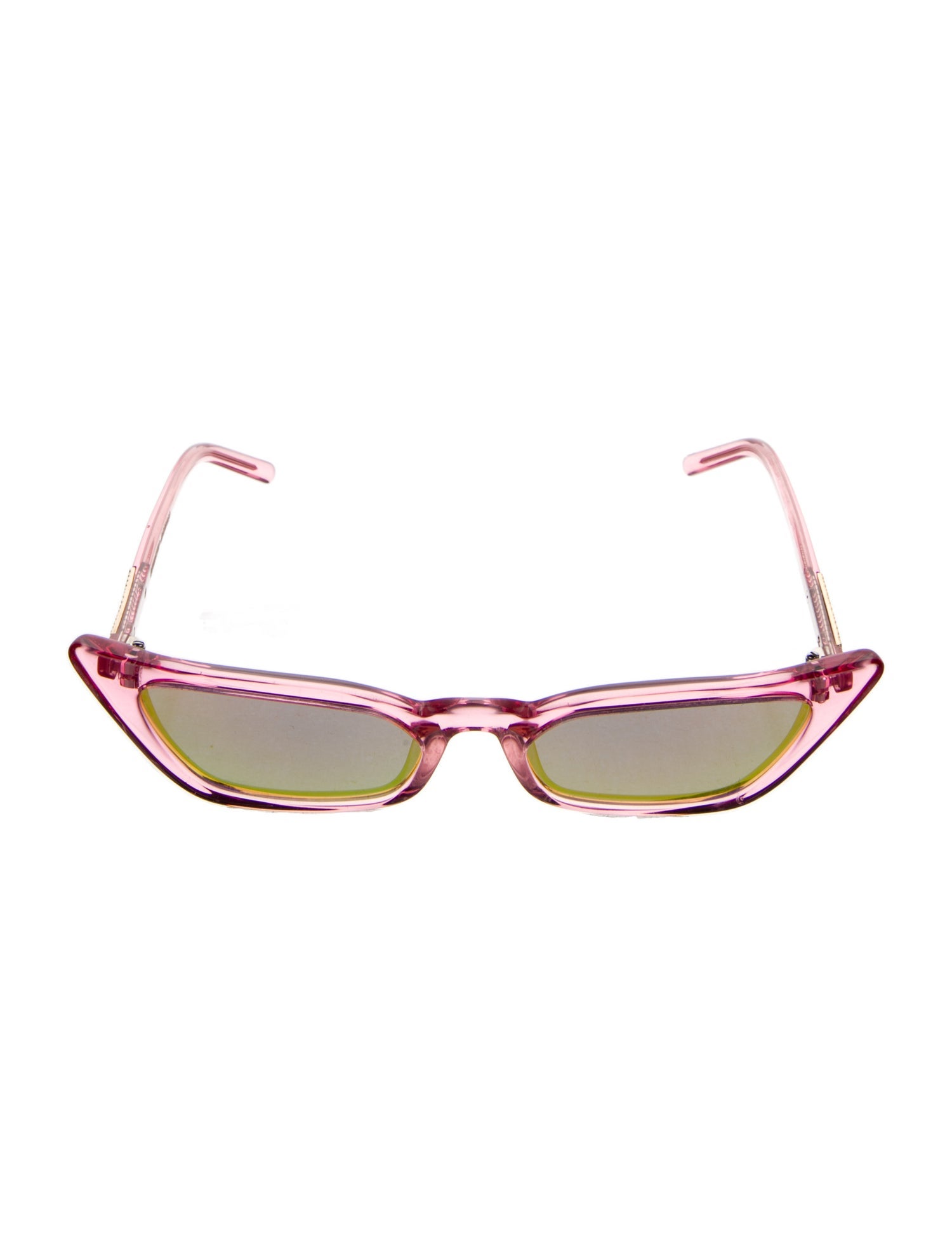 Poppy Lissiman Cat-Eye Mirrored Sunglasses