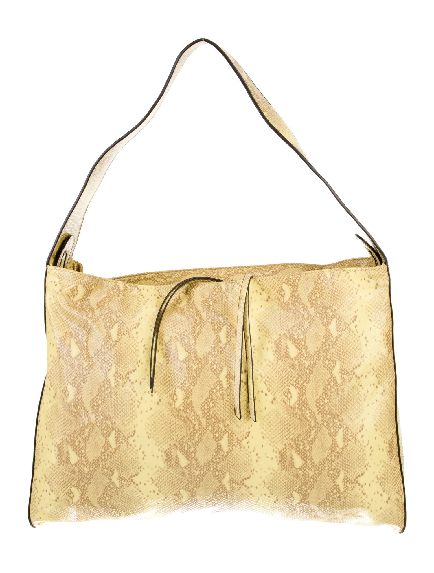 Poppy Lissiman Embossed Leather Messenger Bag