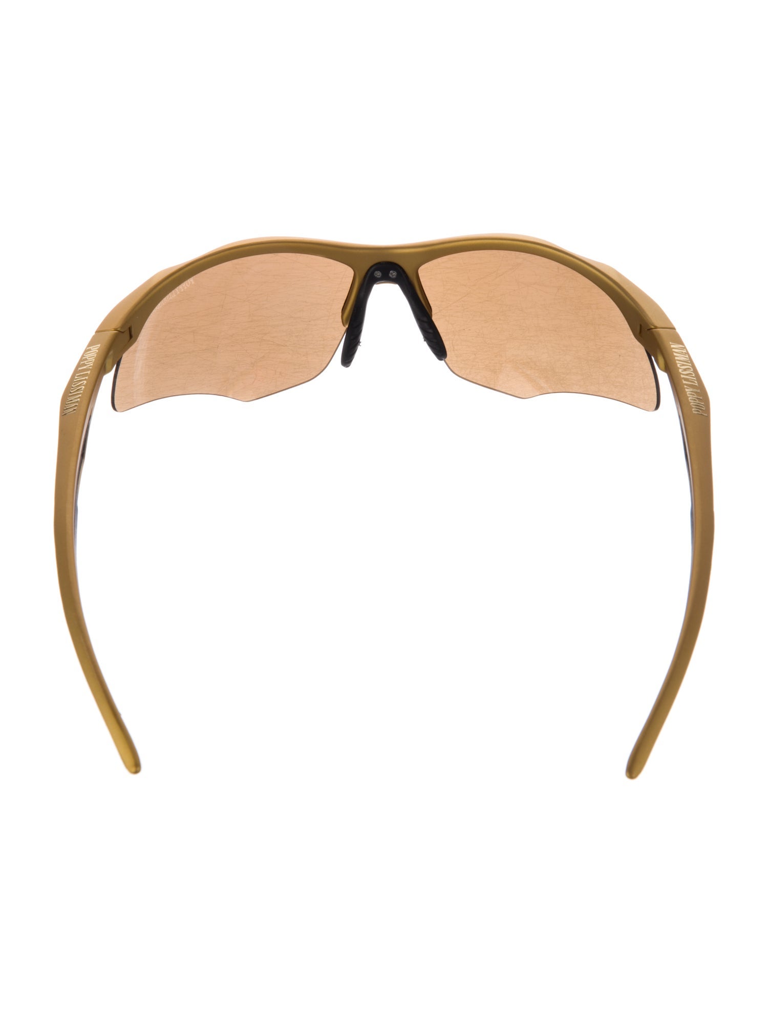 Poppy Lissiman Shield Mirrored Sunglasses