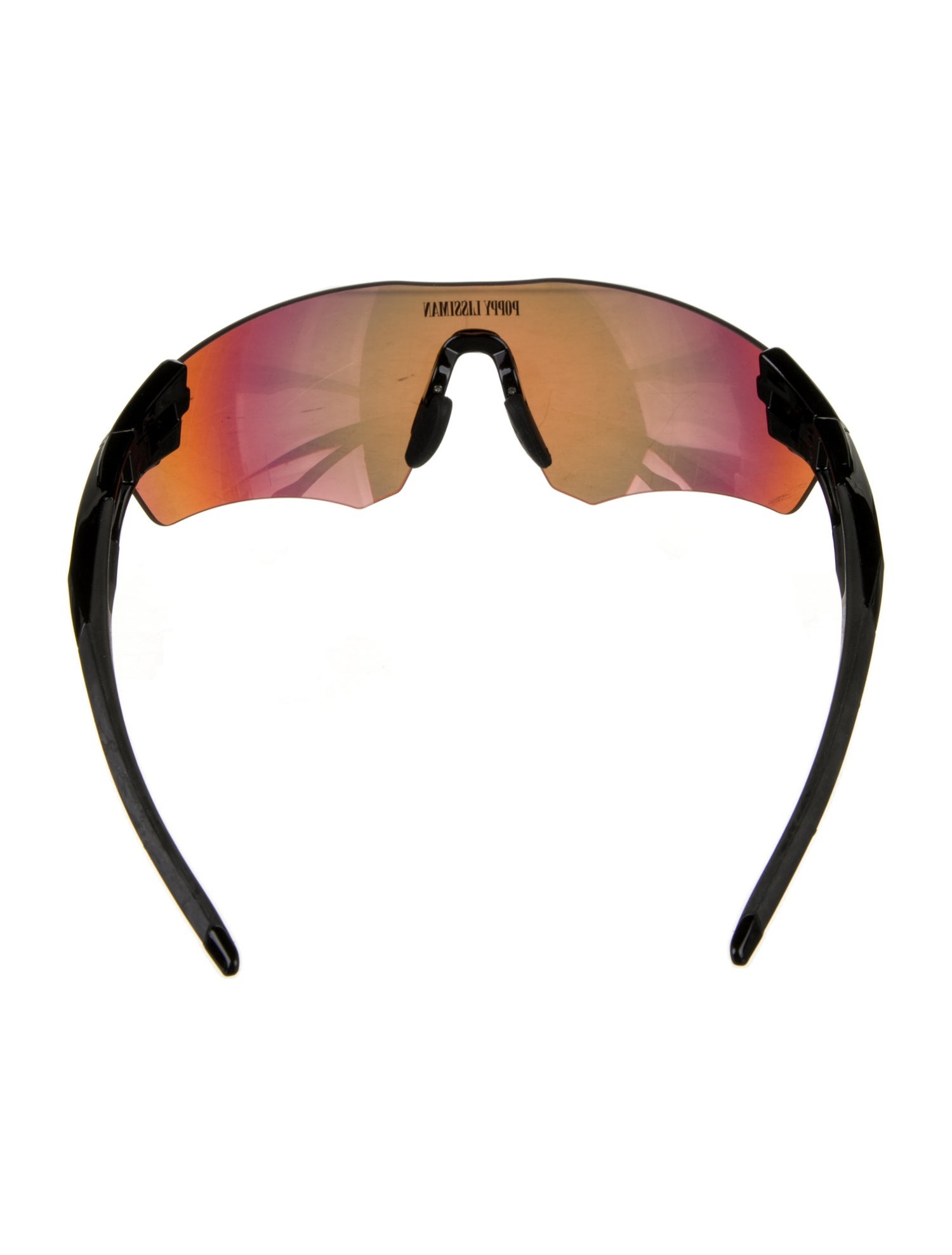 Poppy Lissiman Shield Mirrored Sunglasses