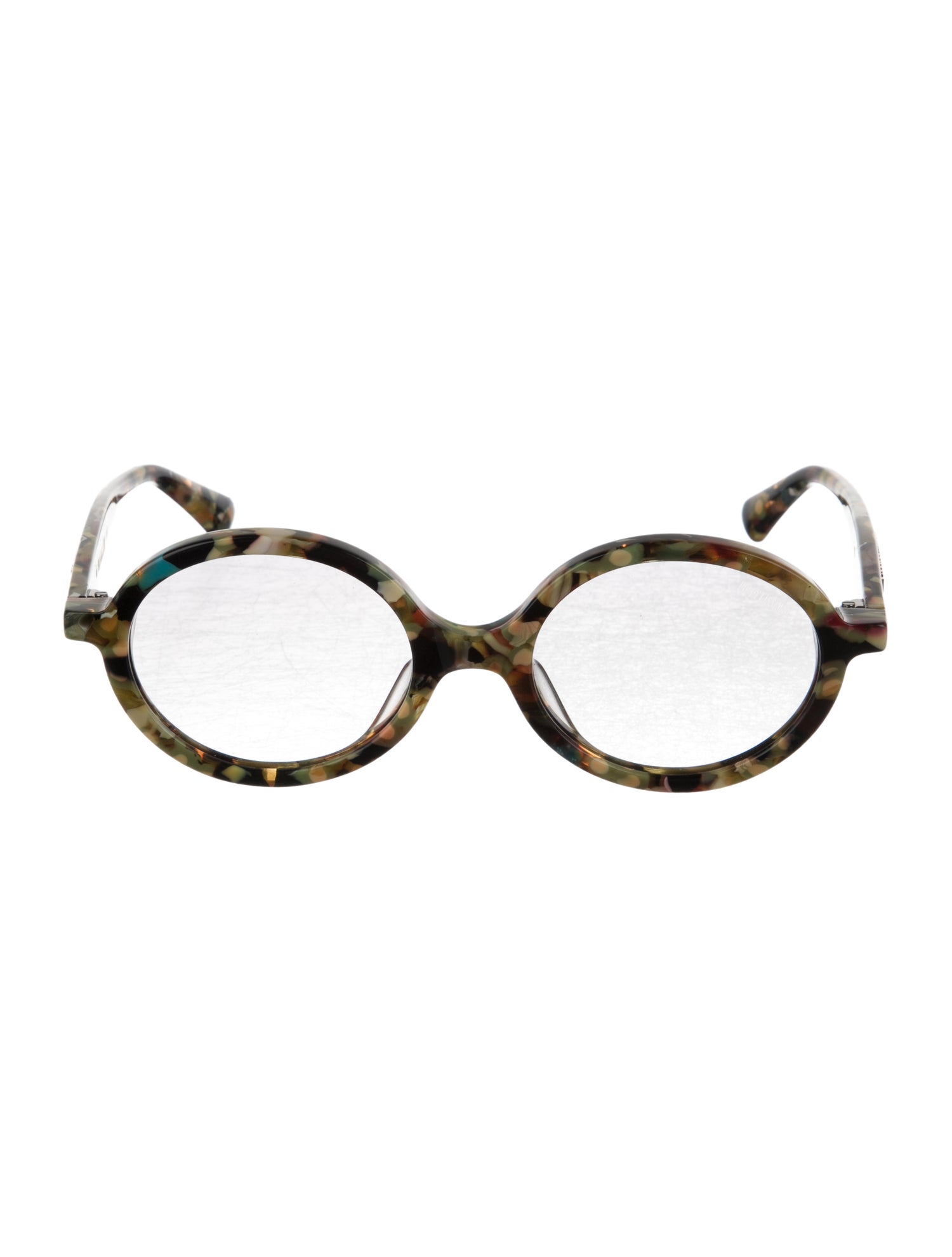 Poppy Lissiman Round Gradient Sunglasses