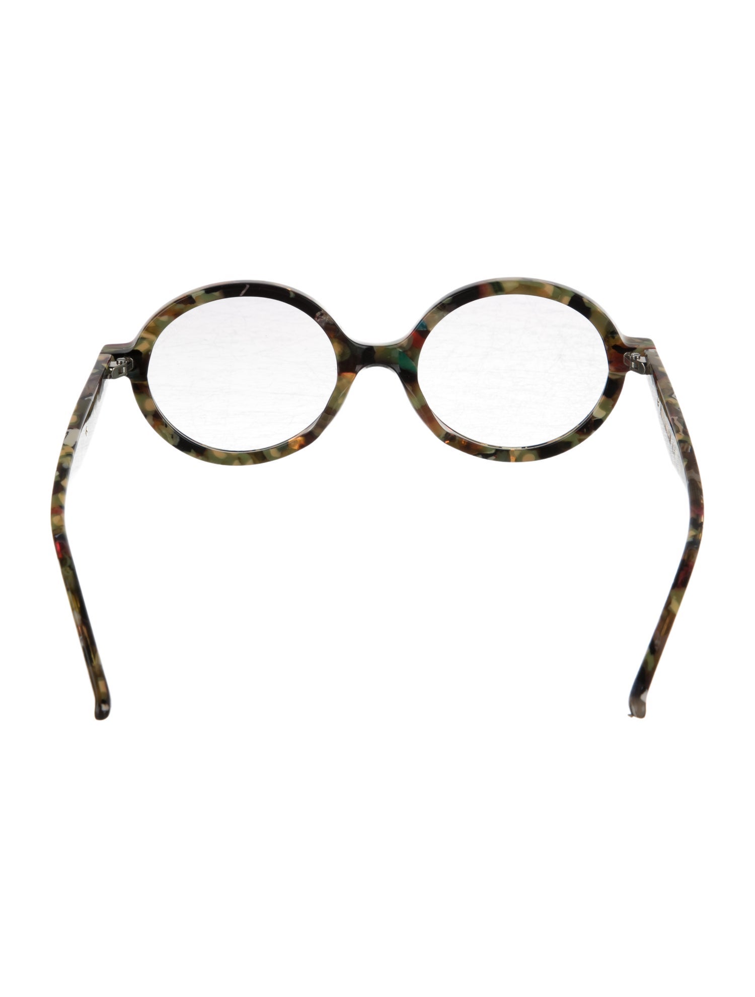 Poppy Lissiman Round Gradient Sunglasses