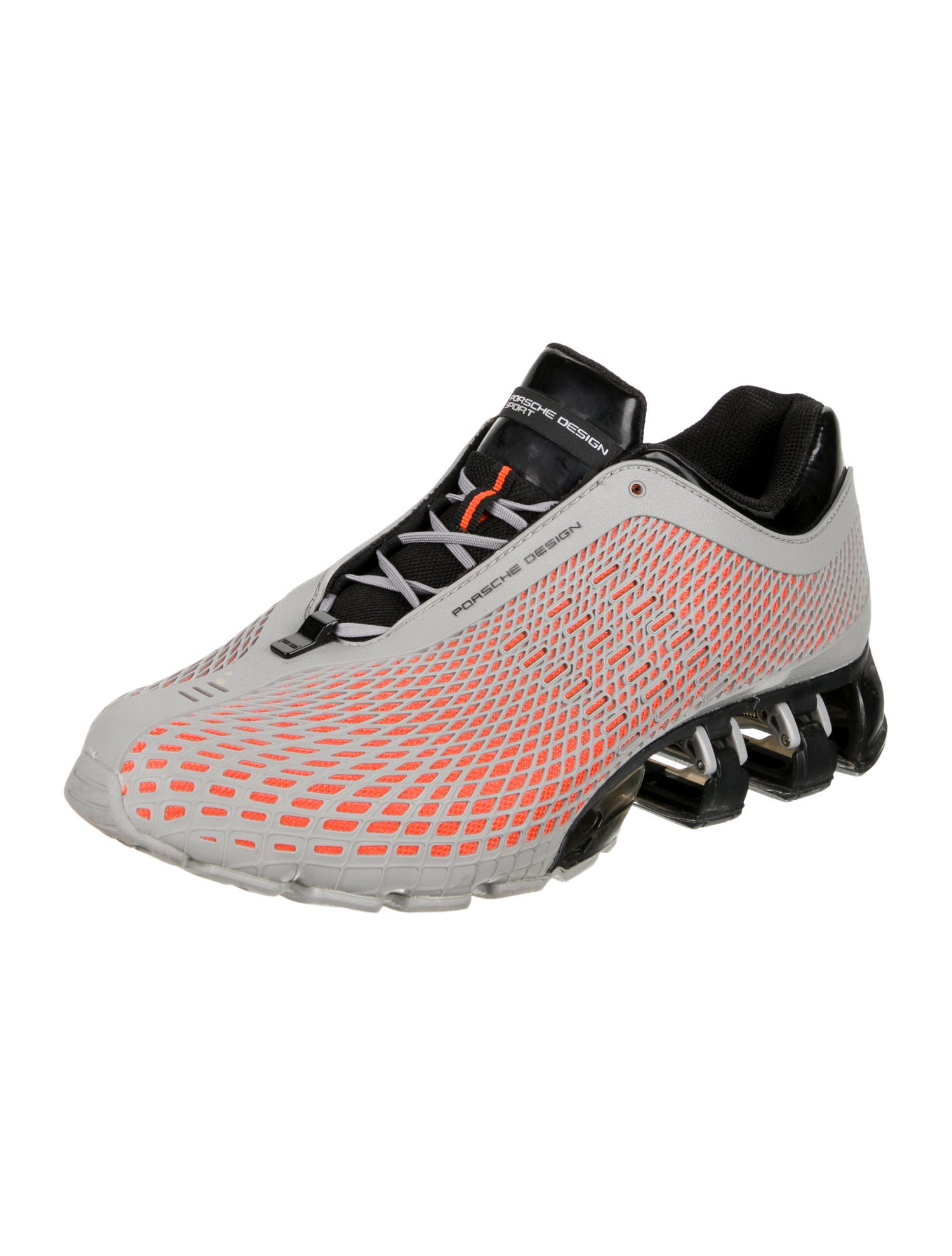 Porsche Design x Adidas Printed Athletic Sneakers