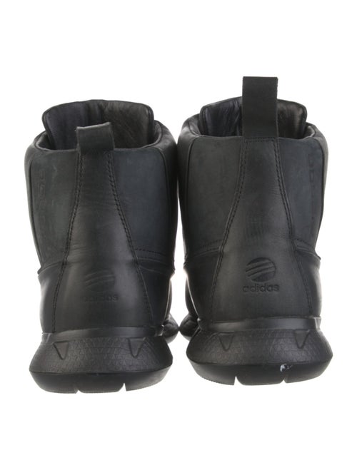 Porsche Design x Adidas Leather Lace-Up Boots