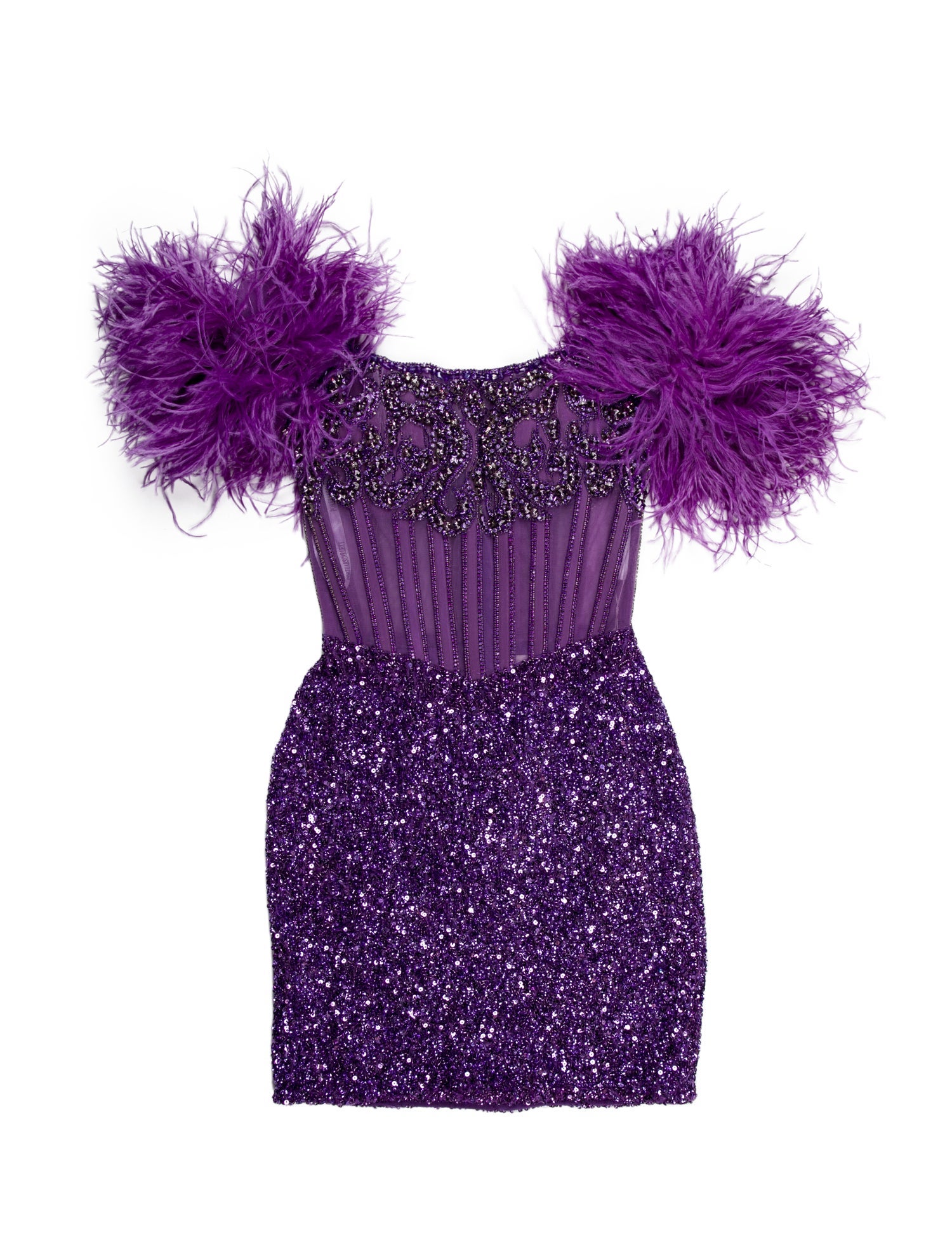 Portia and Scarlett Mock Neck Mini Dress w/ Tags