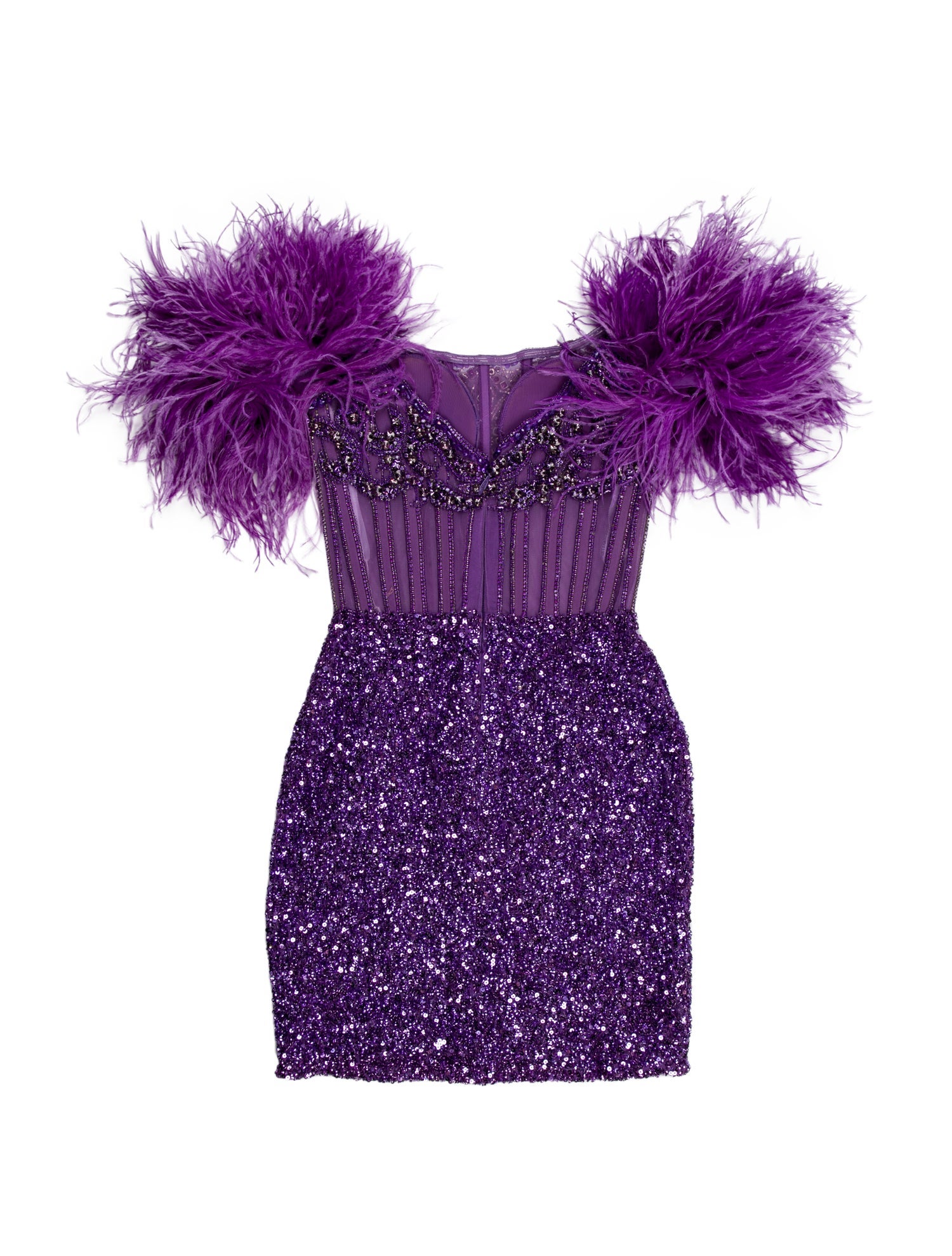 Portia and Scarlett Mock Neck Mini Dress w/ Tags