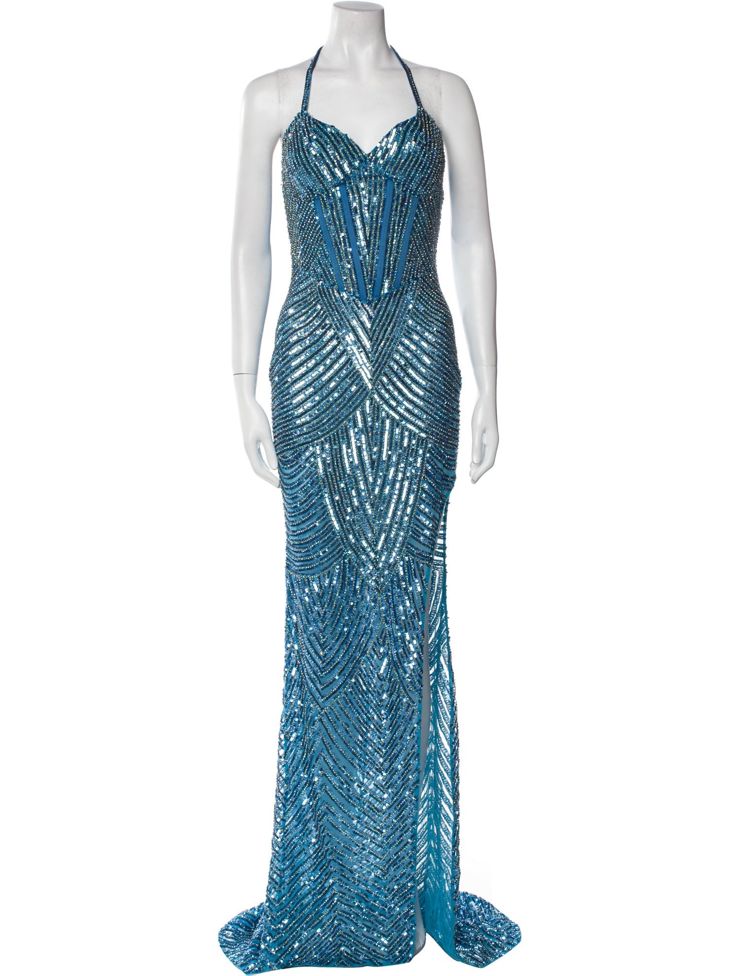 Portia and Scarlett Printed Long Dress