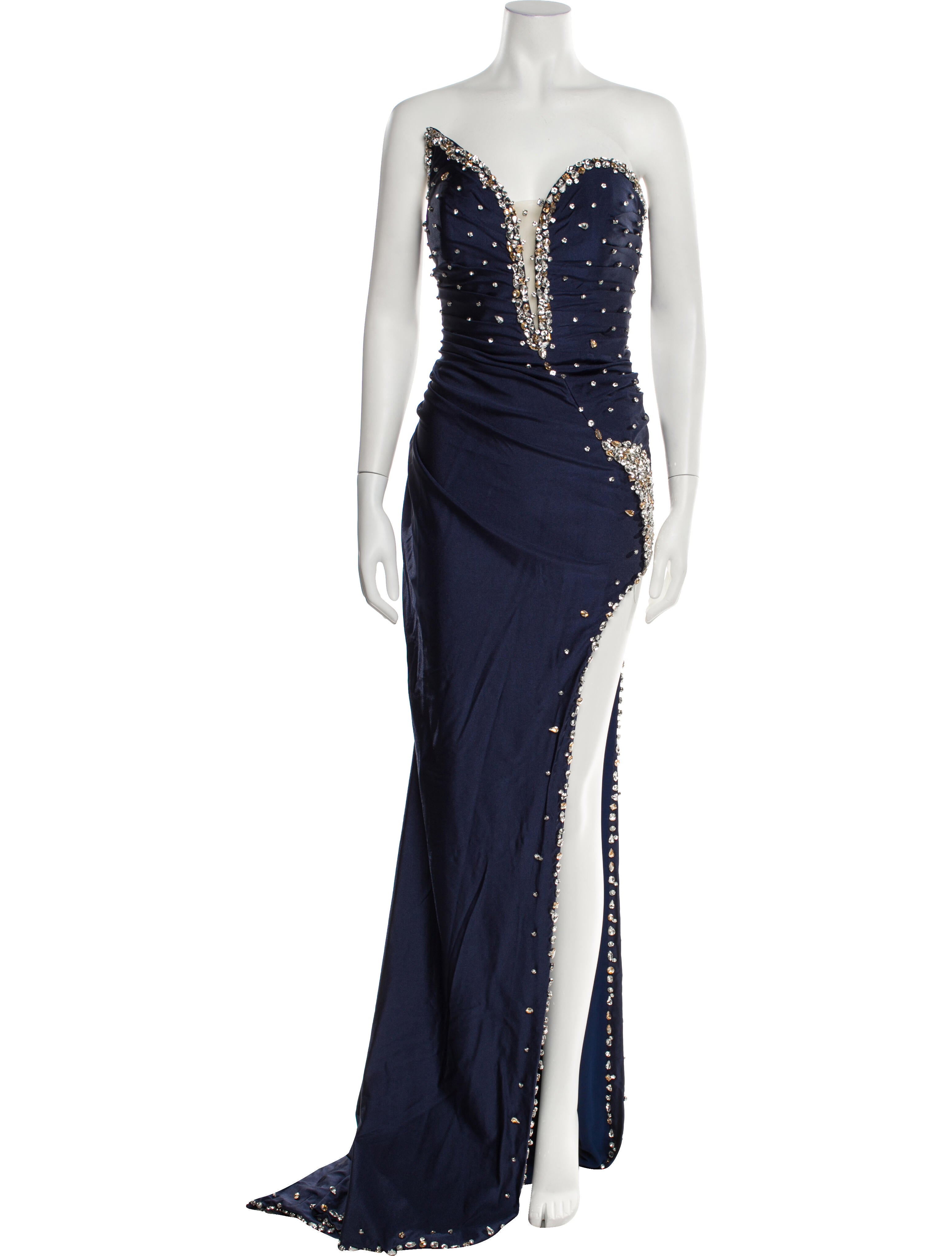 Portia and Scarlett Strapless Long Dress