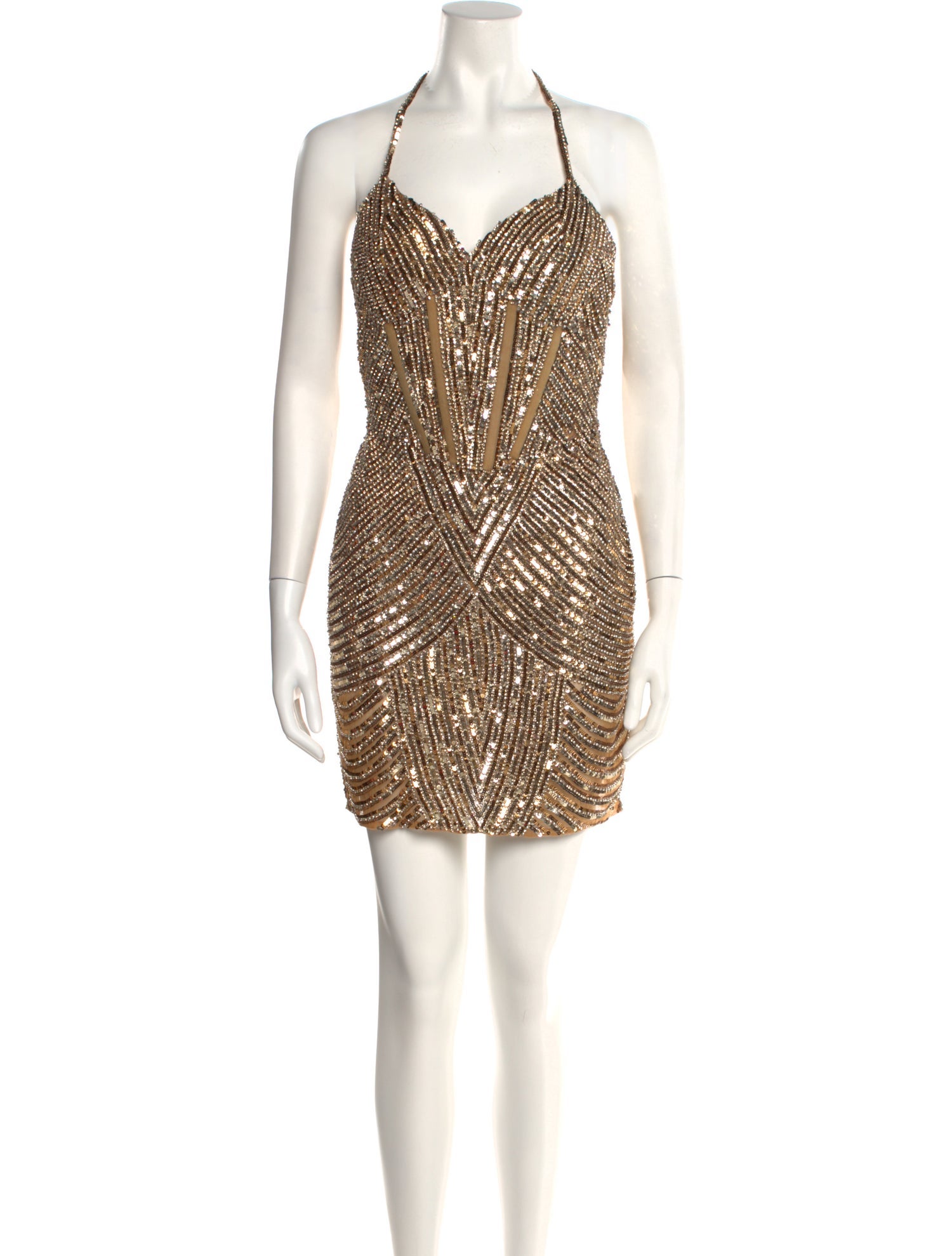 Portia and Scarlett Patterned Mini Dress