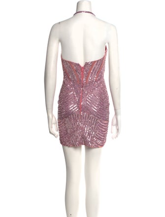 Portia and Scarlett Patterned Mini Dress