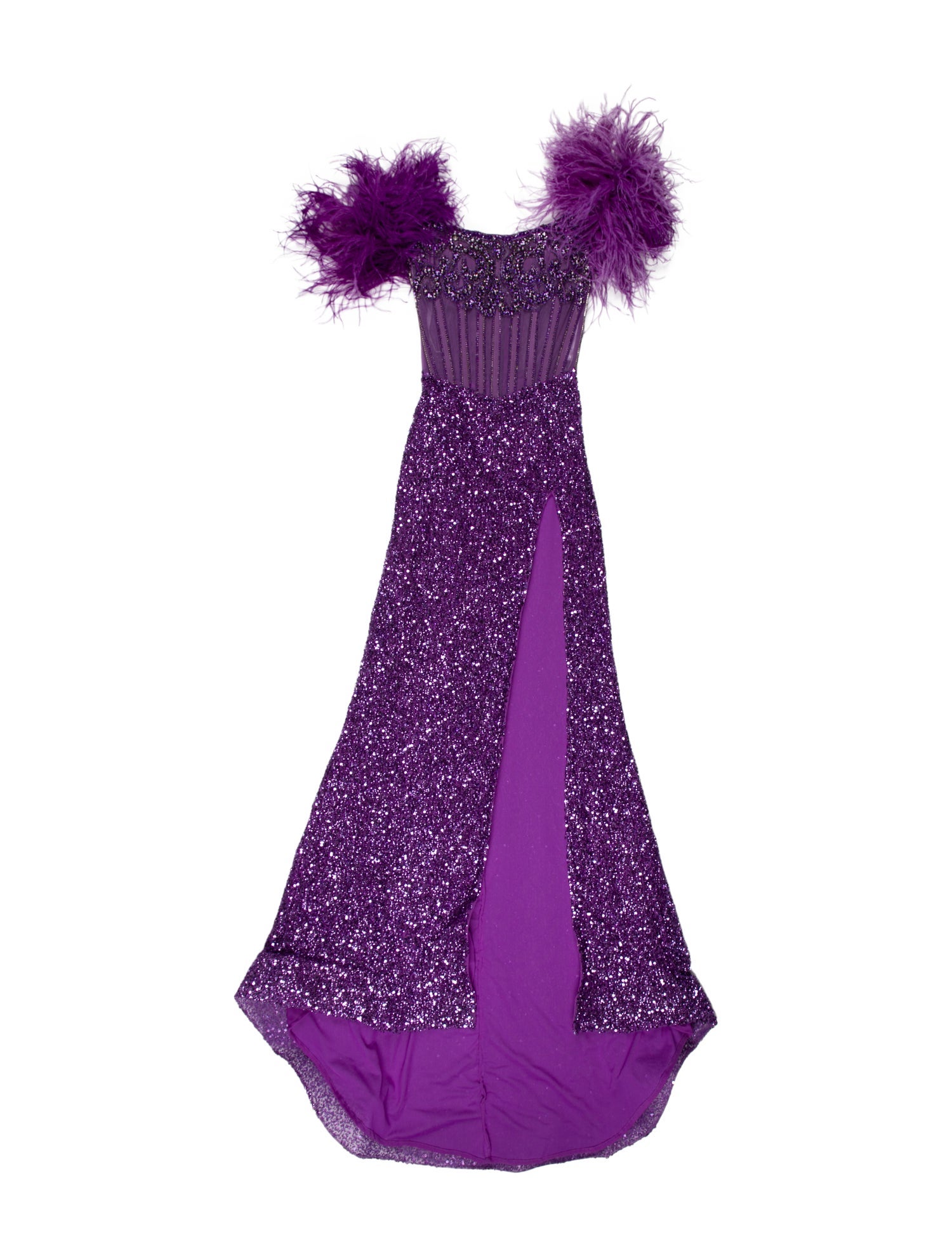 Portia and Scarlett Mock Neck Long Dress