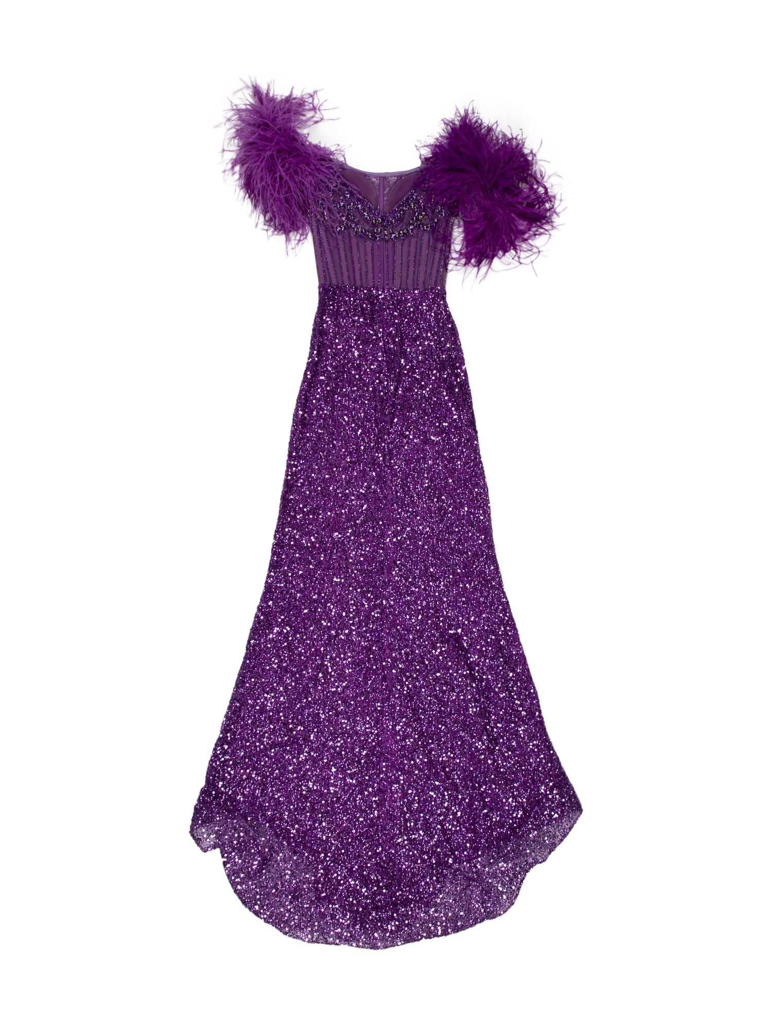 Portia and Scarlett Mock Neck Long Dress