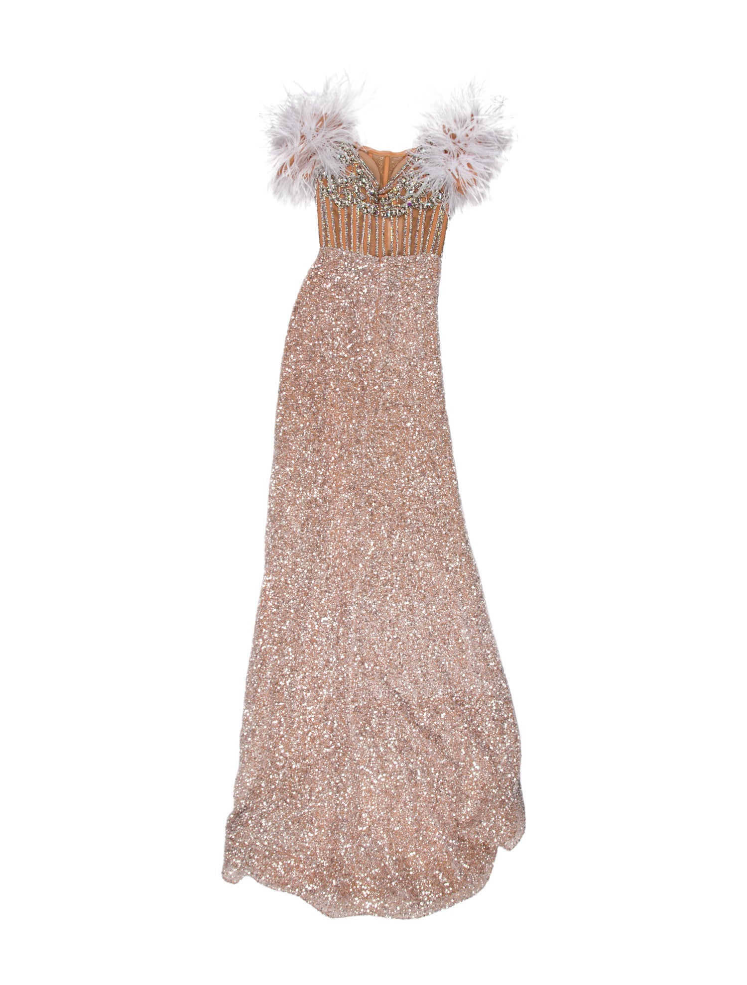 Portia and Scarlett Scoop Neck Long Dress