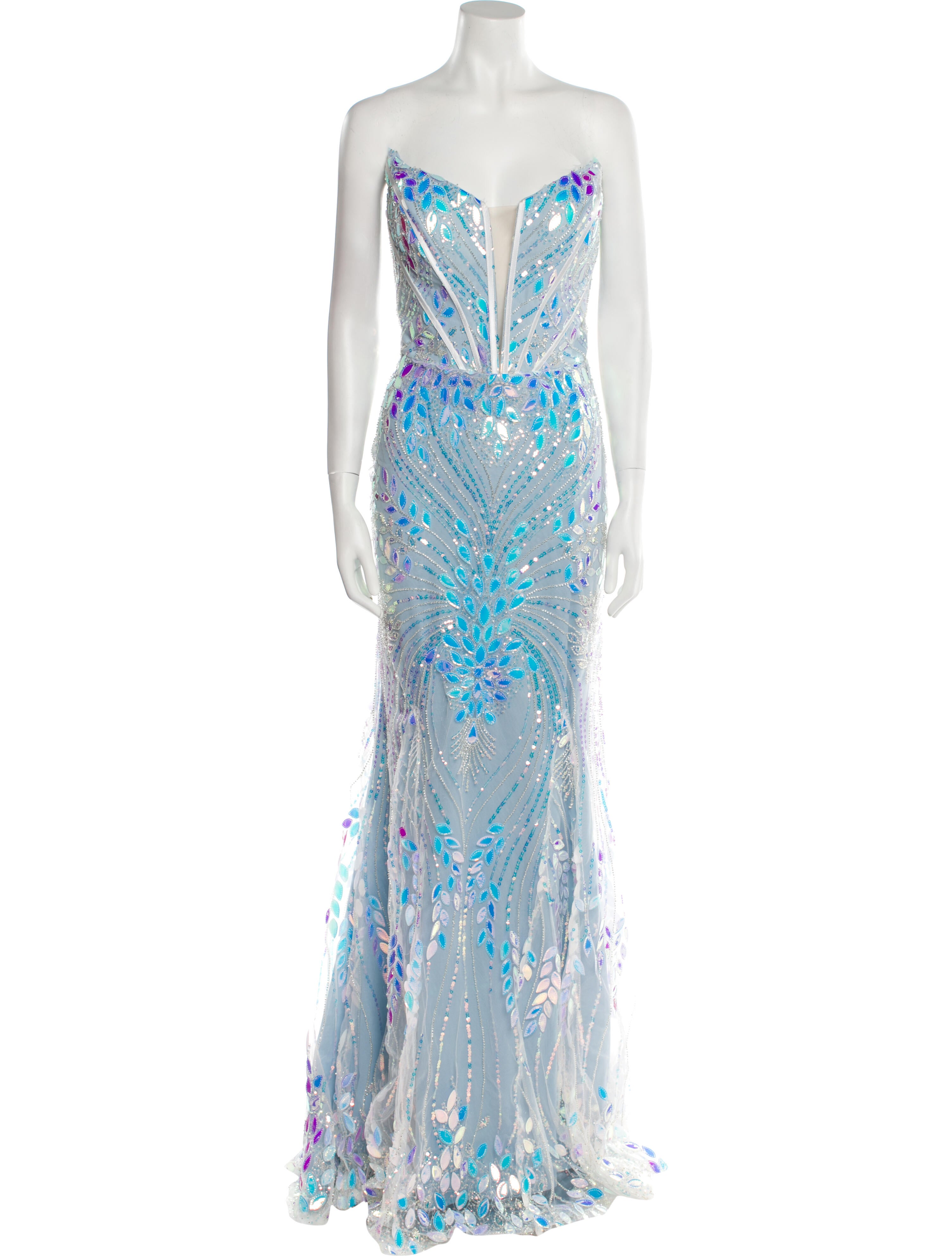 Portia and Scarlett Printed Long Dress