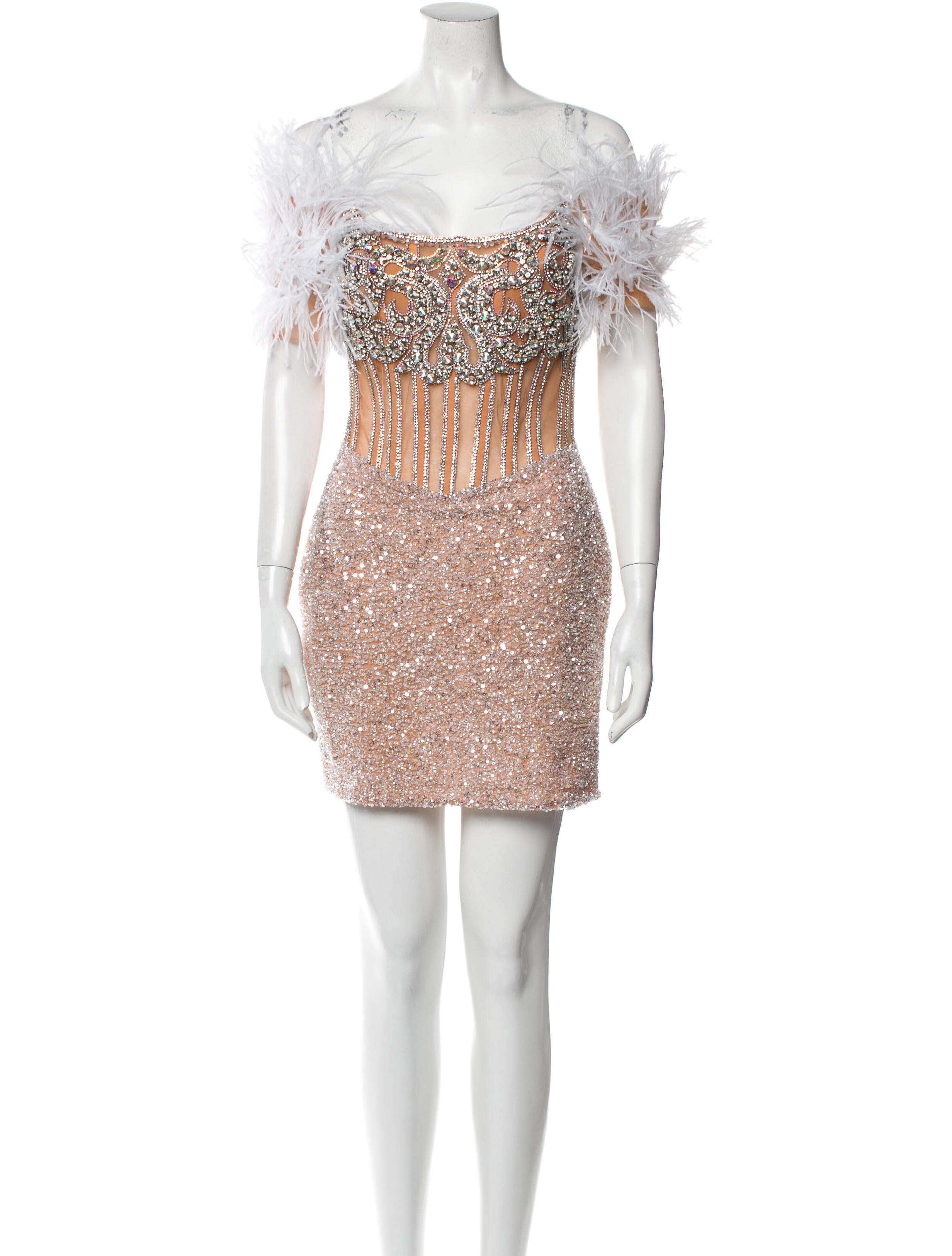 Portia and Scarlett Off-The-Shoulder Mini Dress