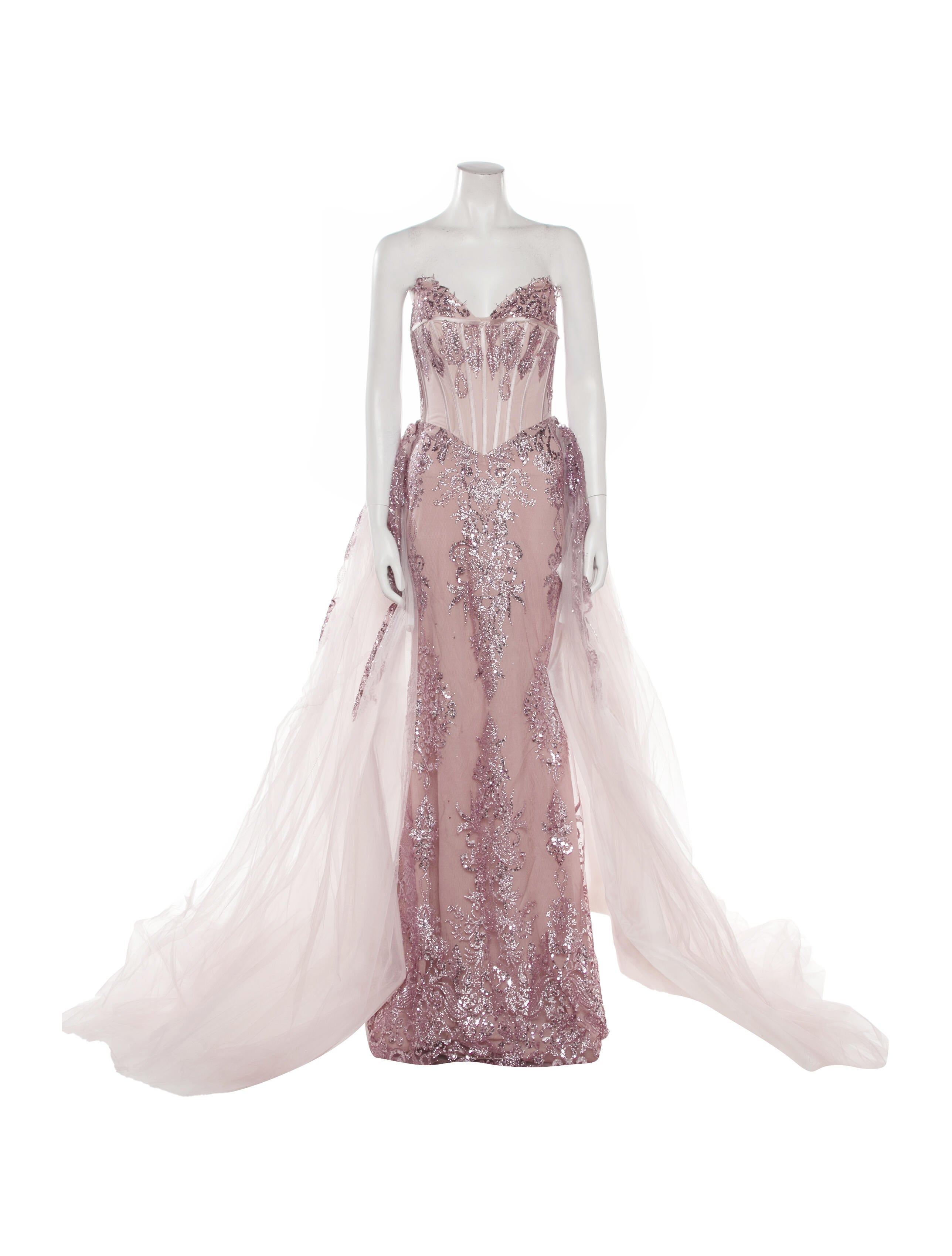 Portia and Scarlett Lace Pattern Long Dress w/ Tags