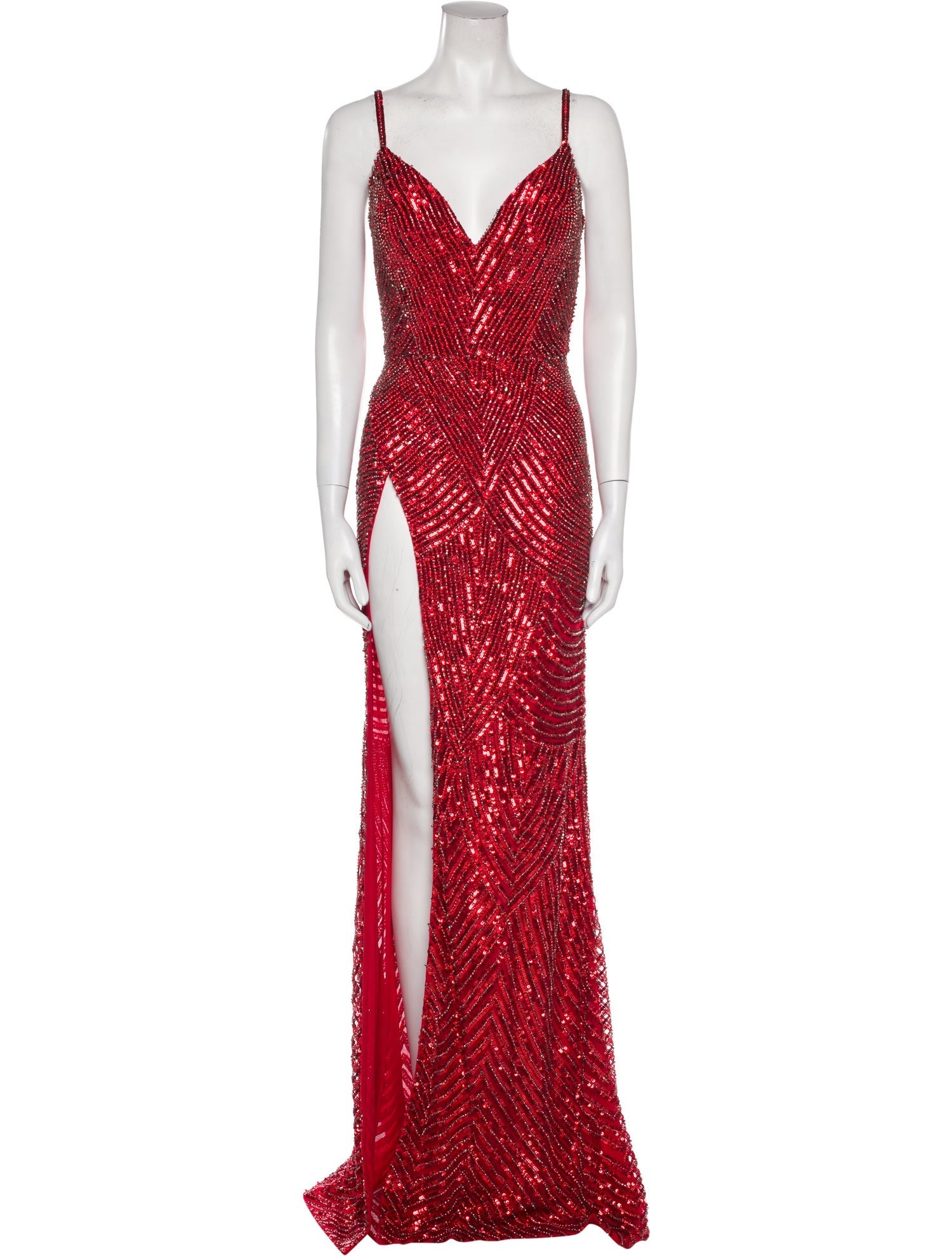 Portia and Scarlett V-Neck Long Dress w/ Tags