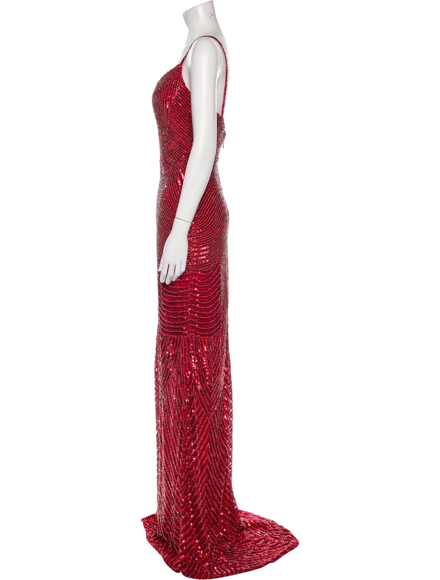 Portia and Scarlett V-Neck Long Dress w/ Tags