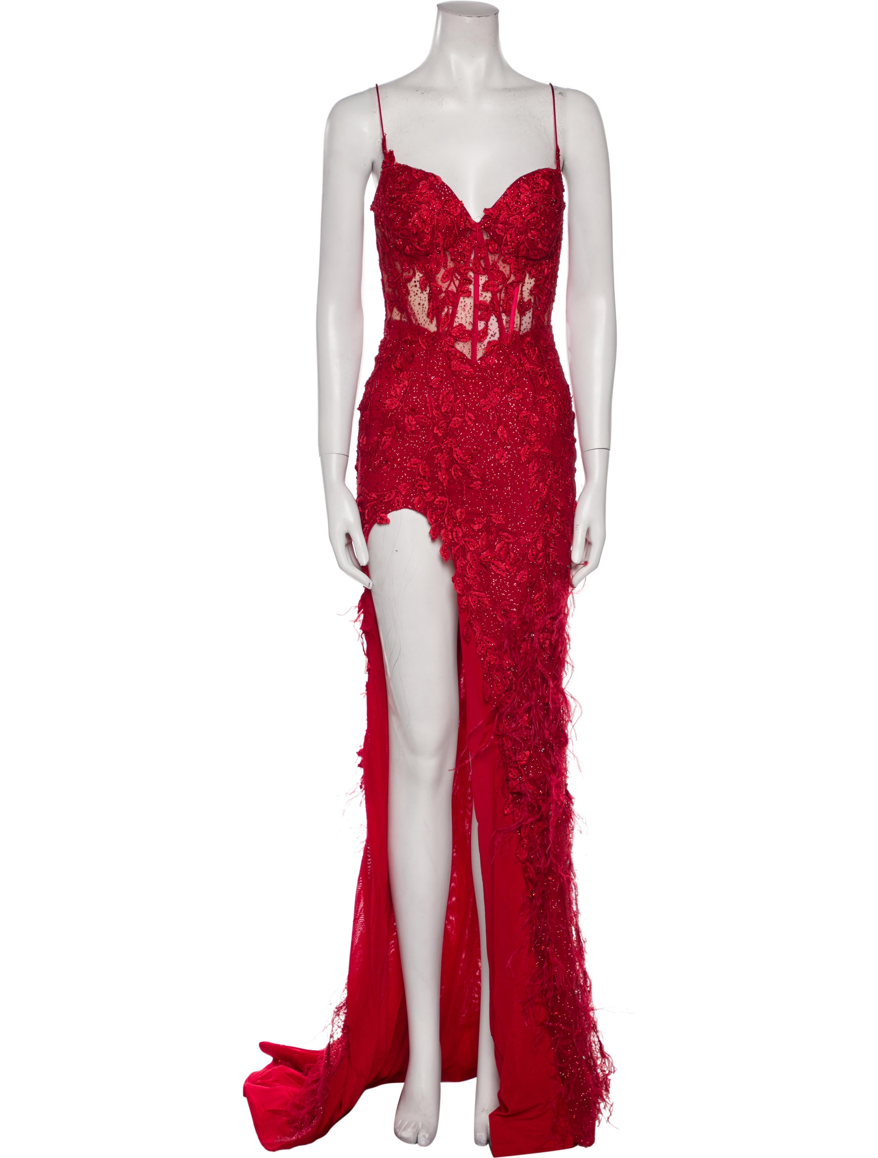 Portia and Scarlett V-Neck Long Dress