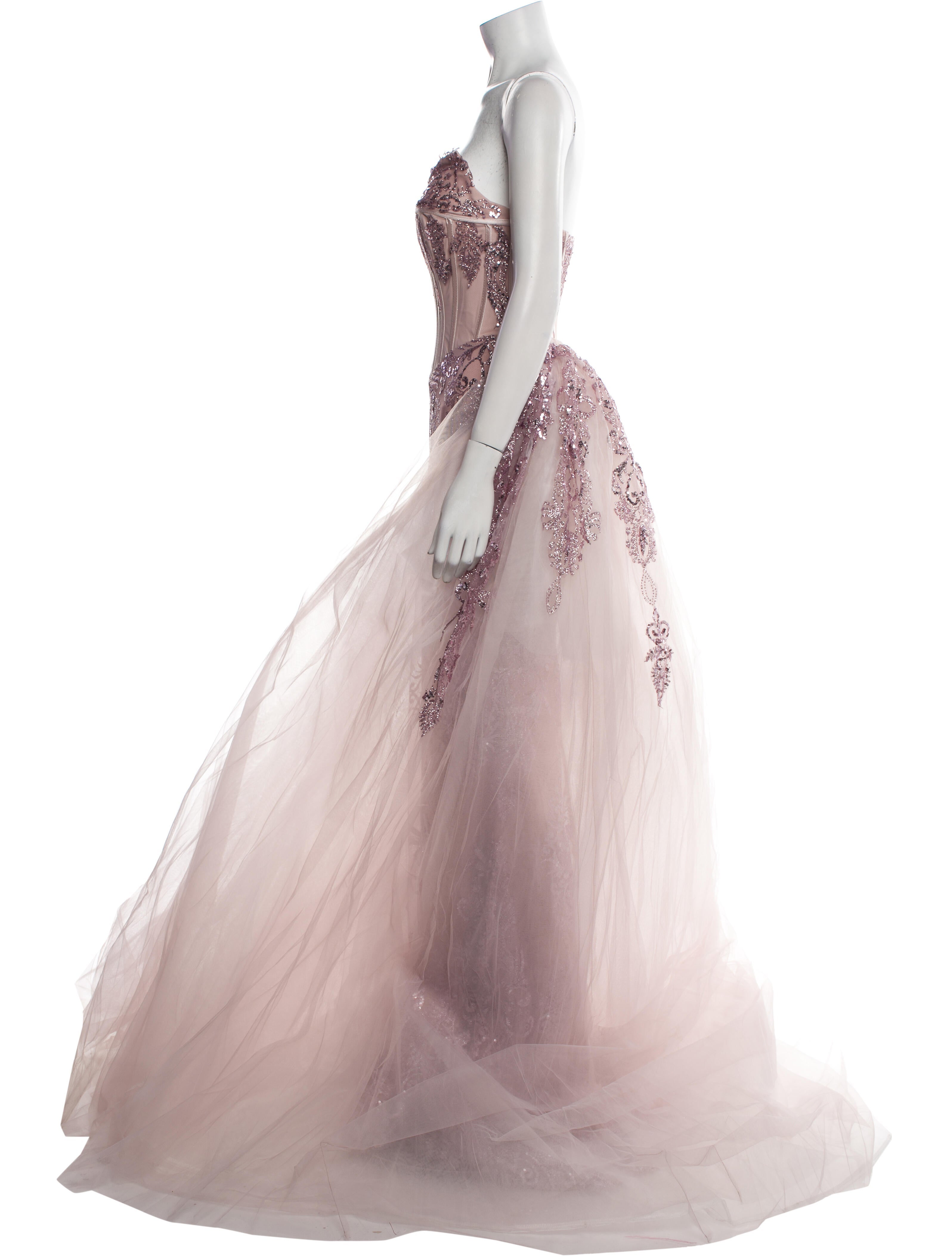 Portia and Scarlett Lace Pattern Long Dress