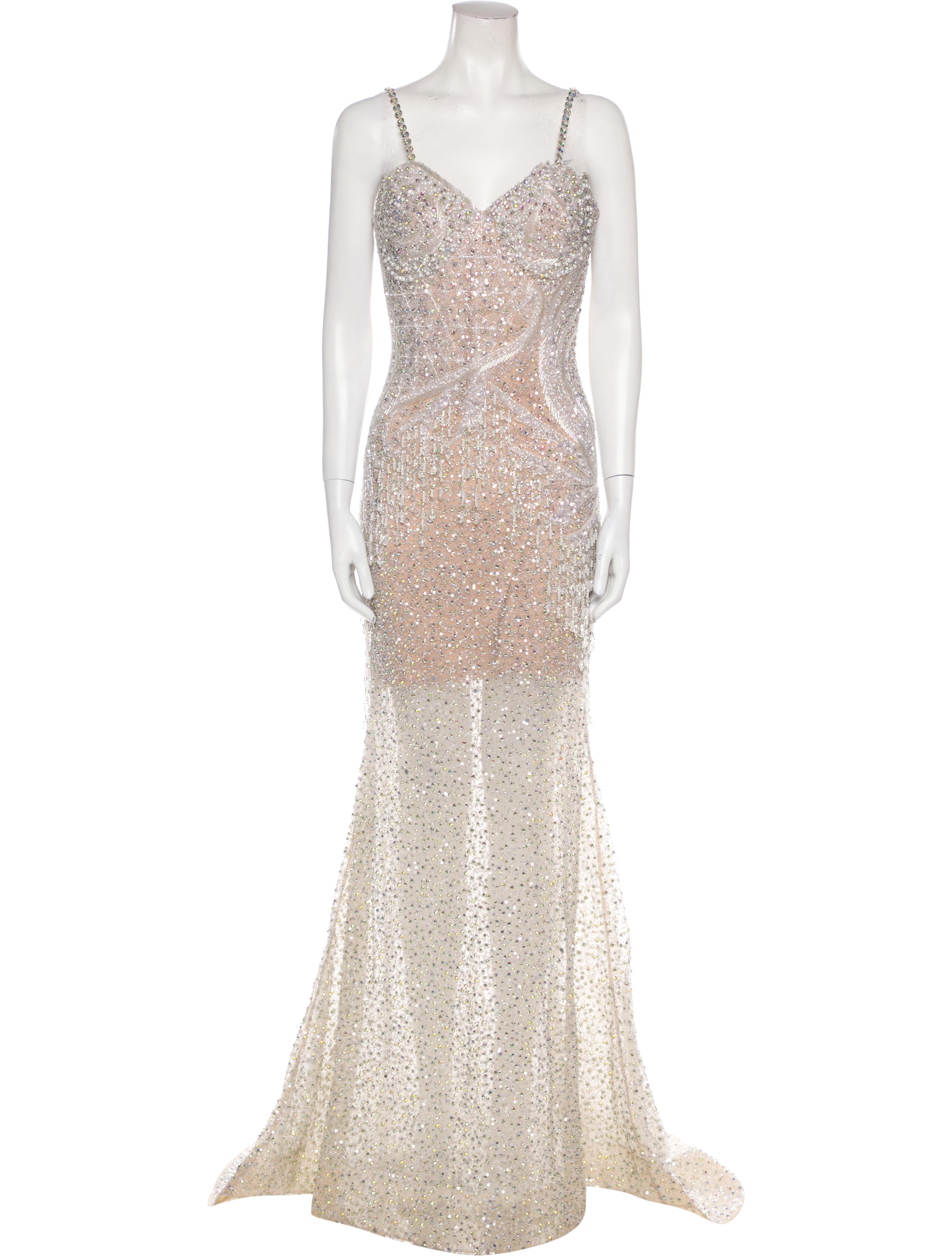 Portia and Scarlett V-Neck Long Dress w/ Tags