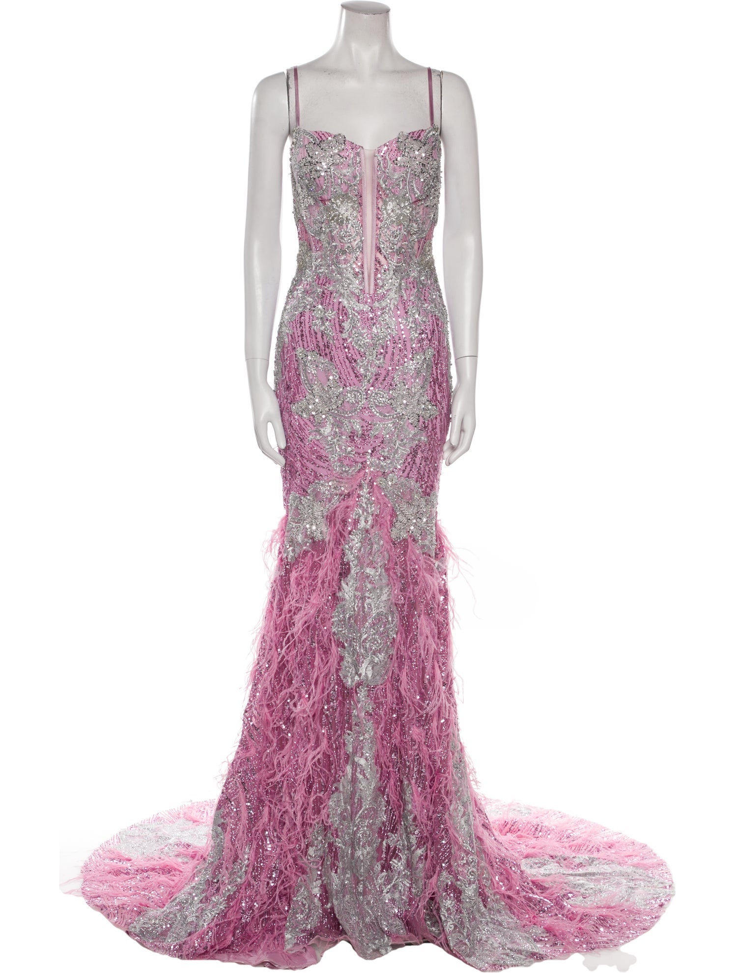 Portia and Scarlett Printed Long Dress