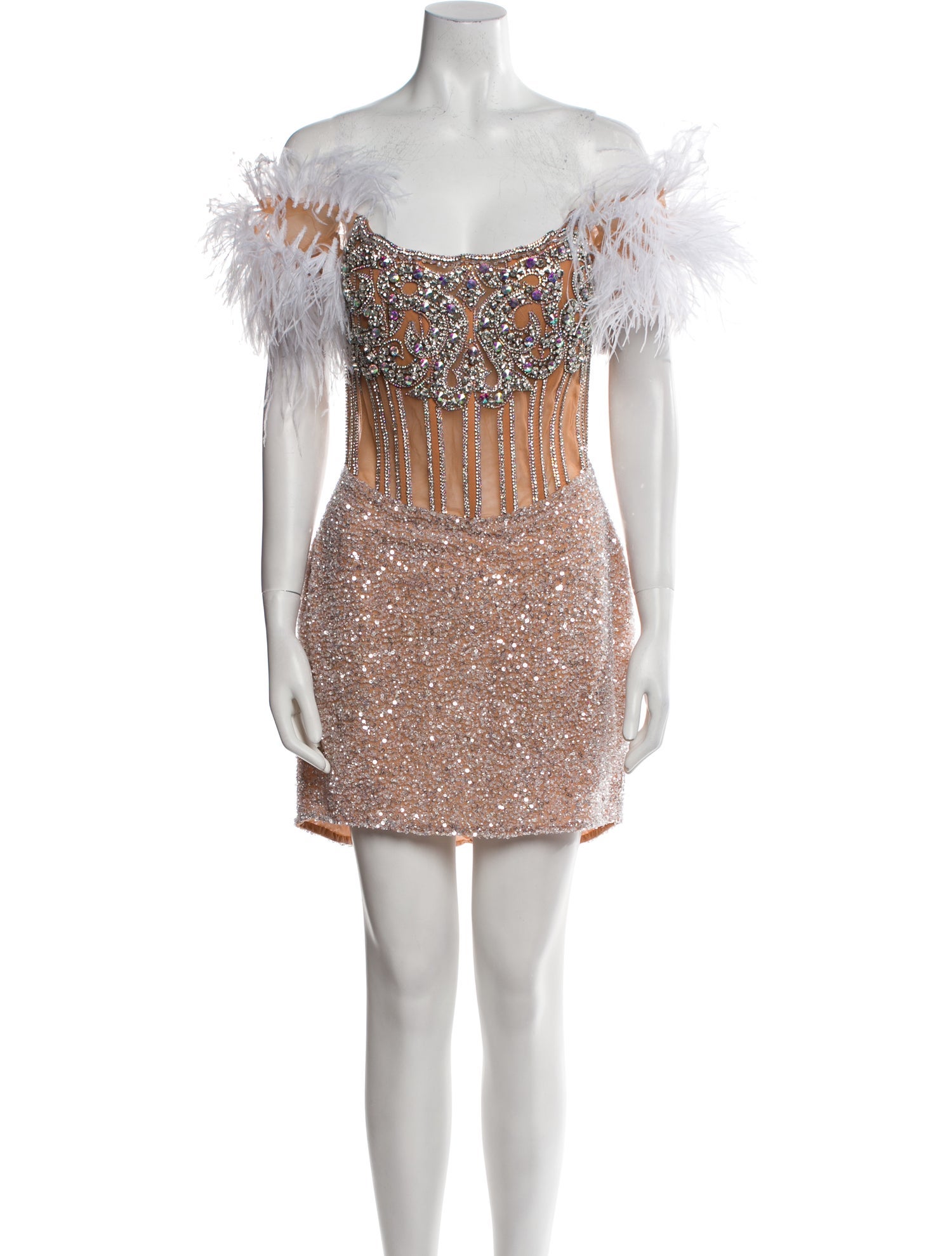 Portia and Scarlett Off-The-Shoulder Mini Dress