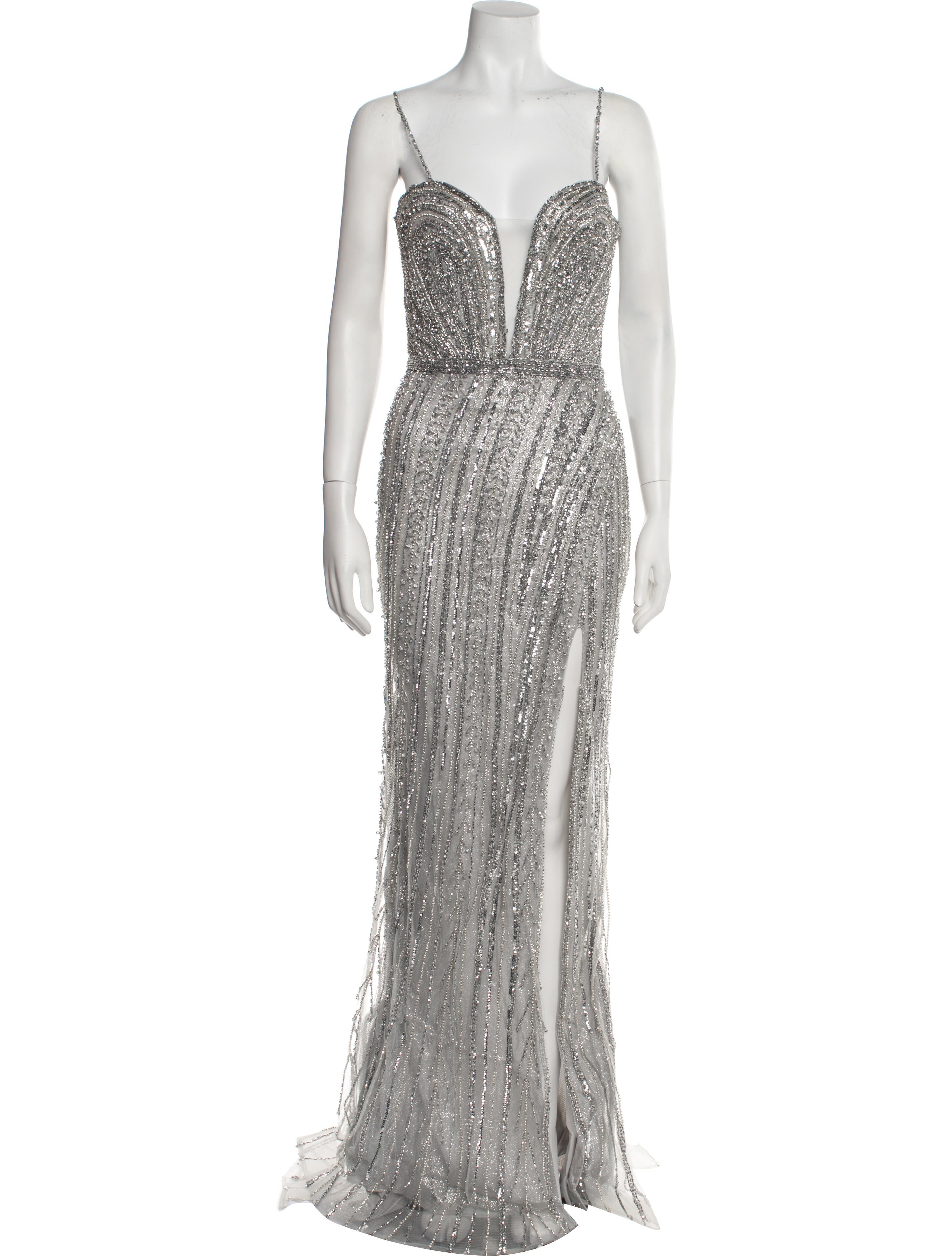 Portia and Scarlett V-Neck Long Dress w/ Tags