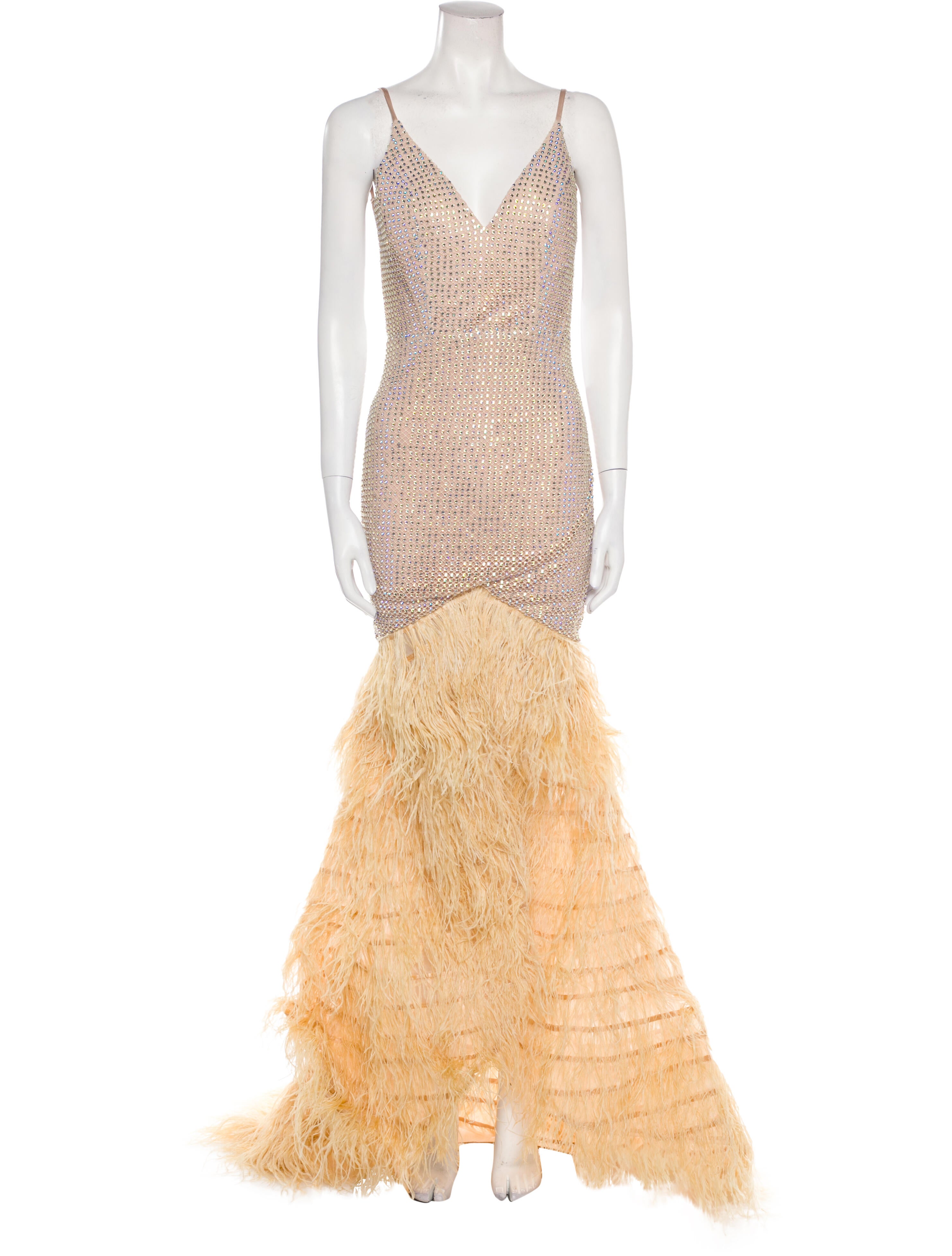 Portia and Scarlett Lace Pattern Long Dress