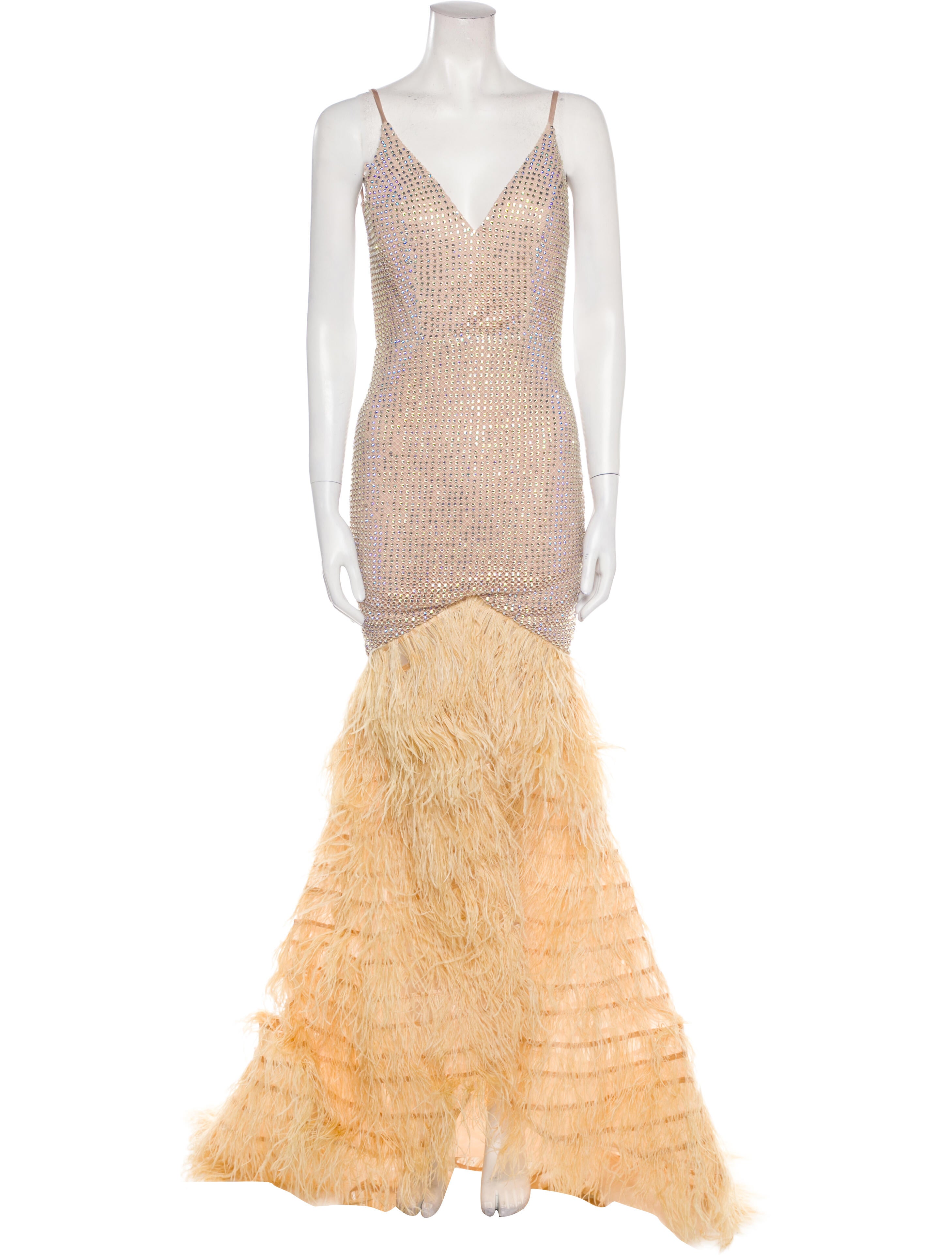 Portia and Scarlett Lace Pattern Long Dress